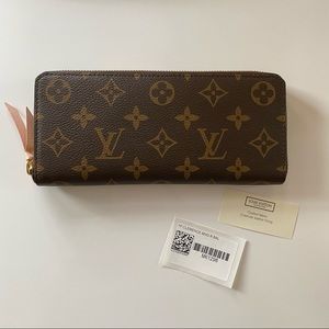 LV Monogram Clemence Wallet